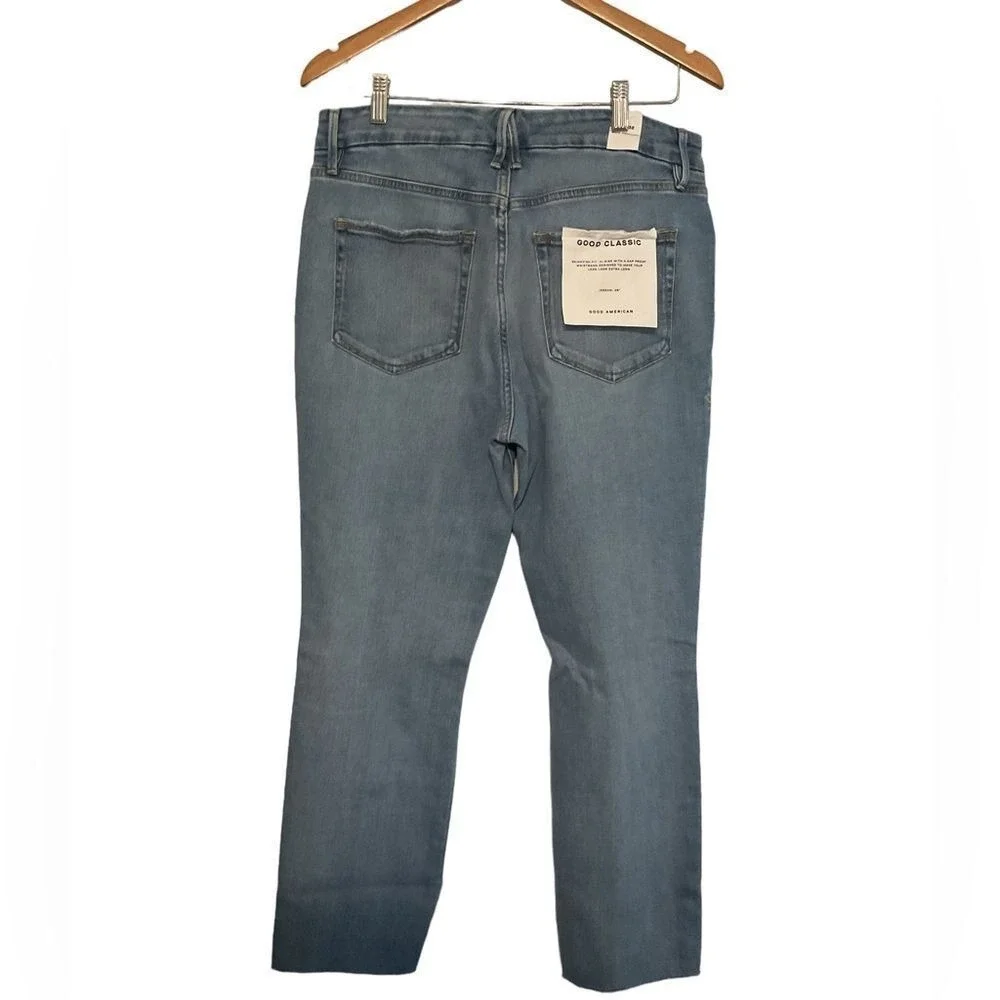 NWT Good‎ AmericanGOOD CLASSIC raw hem size 14 - Picture 9 of 14